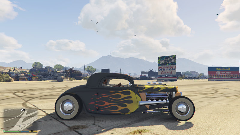 Gta Flames Liveries For Ford Hot Rod Mod Gtainside Com